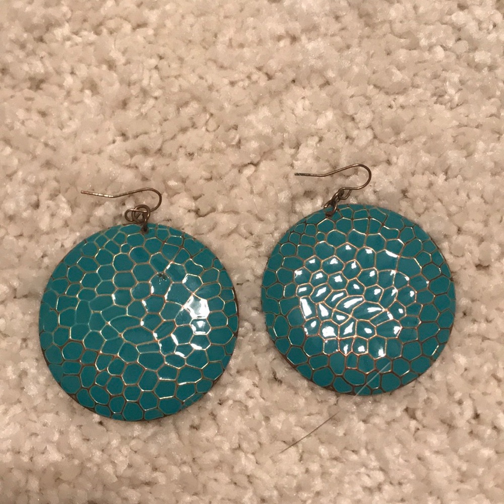 Turquoise earring